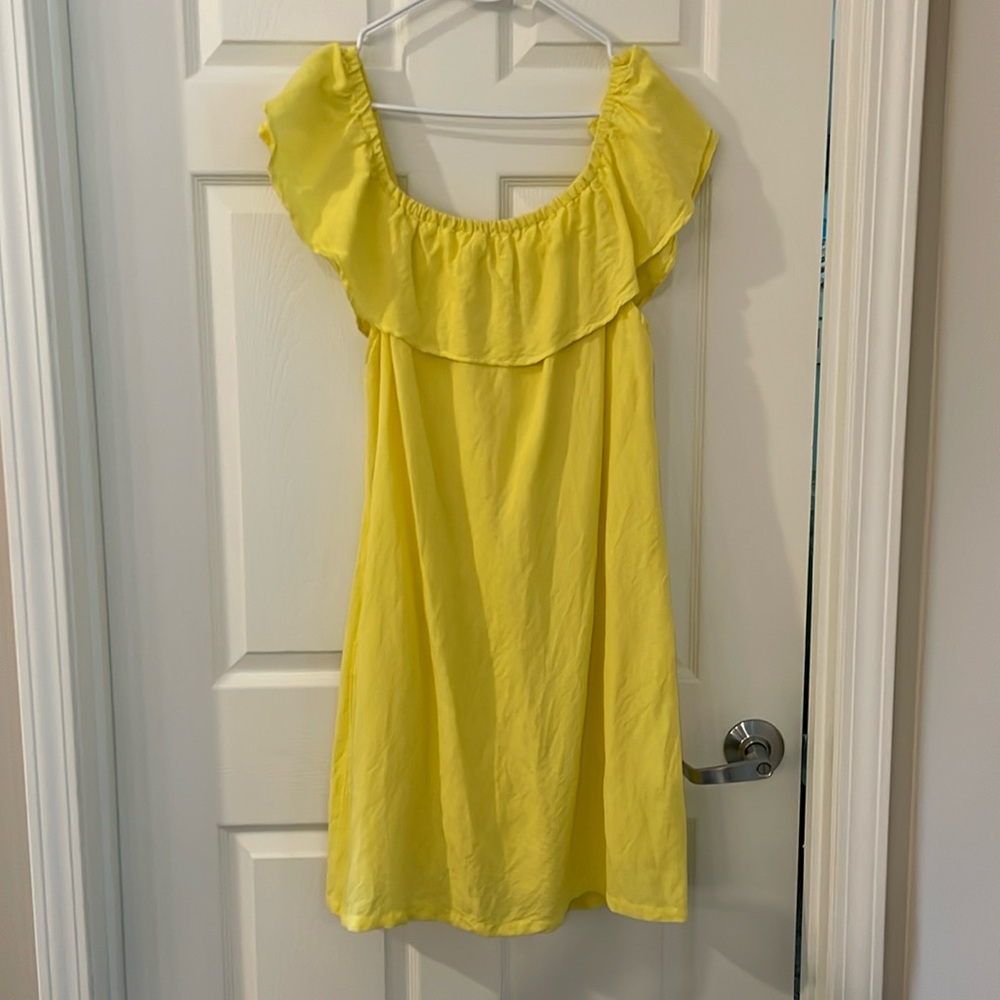 Tommy Bahama Yellow Linen Dress